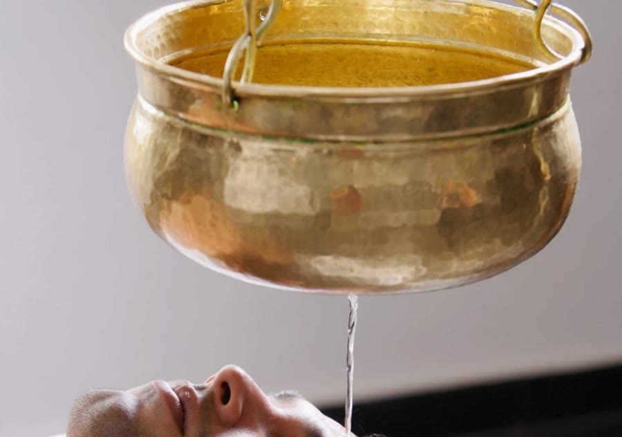 Brass Shirodhara vessel