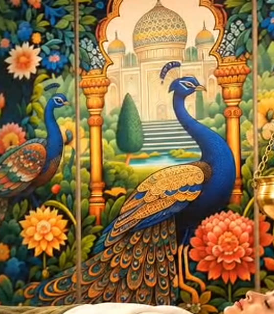 Ayurvedic mural