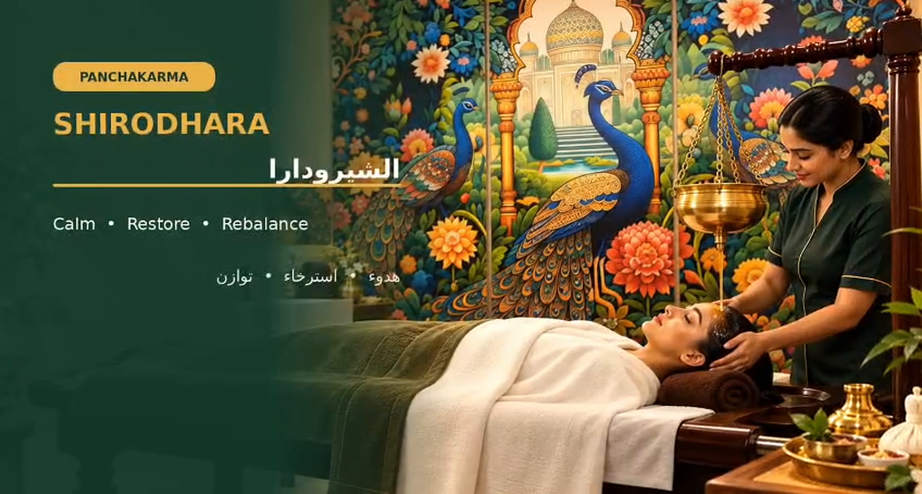 Shirodhara at Arabian Holistic